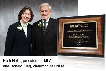 FNLM Receives Award for “Distinguished Public Service” from the Medical Library Association
