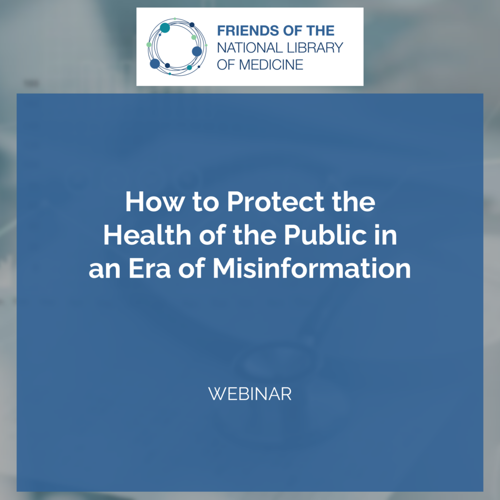How to Protect the Health of the Public in an Era of Misinformation